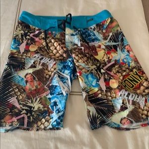Men’s Ronix board shorts 32 pineapples